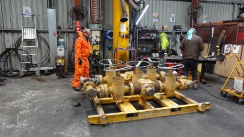 BPS oil gas mining equipment refurbishment